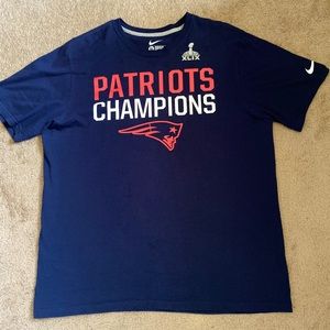 Super bowl champions Patriots
